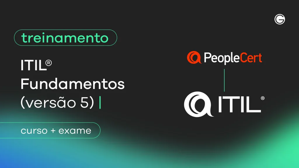 Imagem de capa ITIL® Fundamentos (Versão 5) (Curso Live + Exame Online Simples)